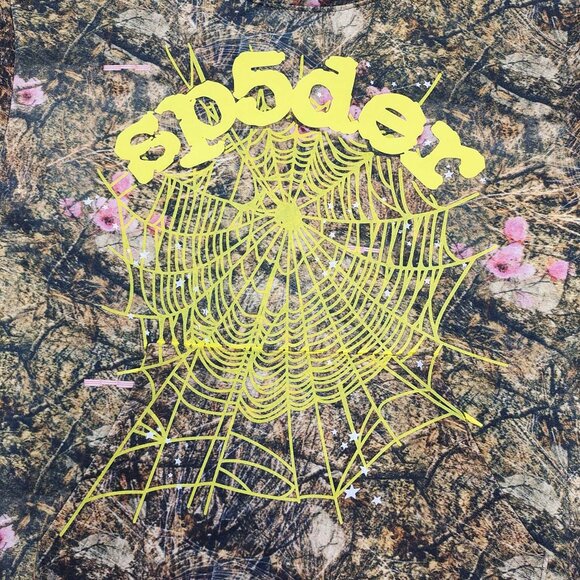 Sp5der Real Tree OG Web Hoodie Sweatshirt Camo | Spider Worldwide - Picture 3 of 4